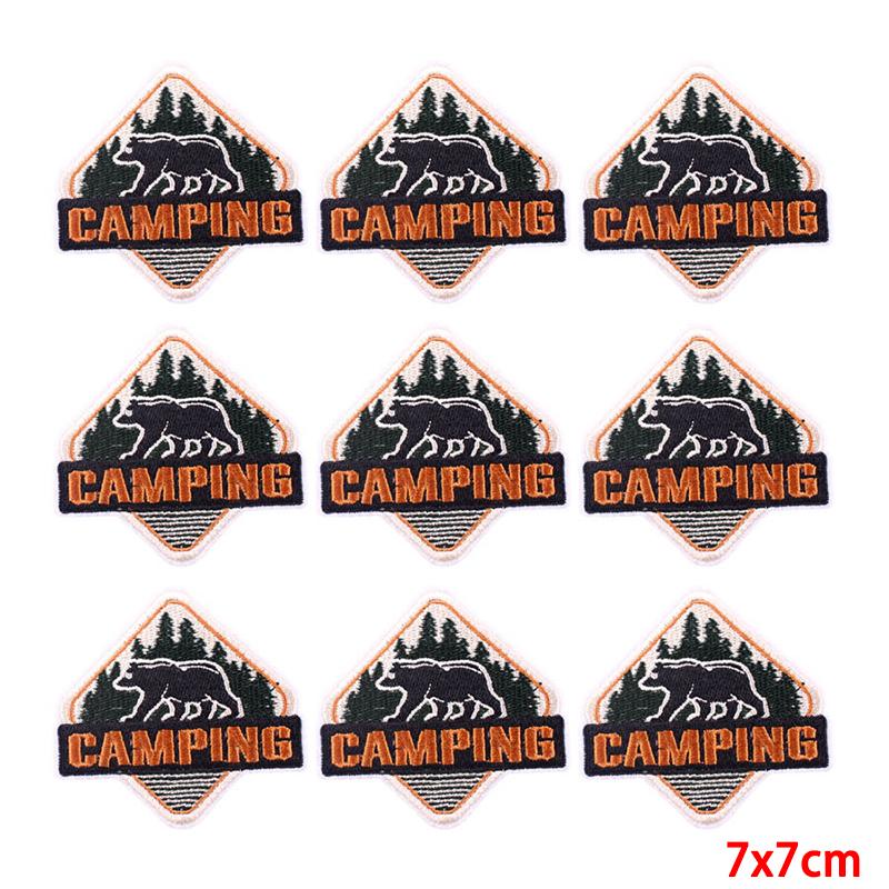 10 шт./лот, оптовая продажа, вышивка, железные нашивки для одежды, нашивки для одежды, куртки, декор, аппликация, принадлежности для шитья