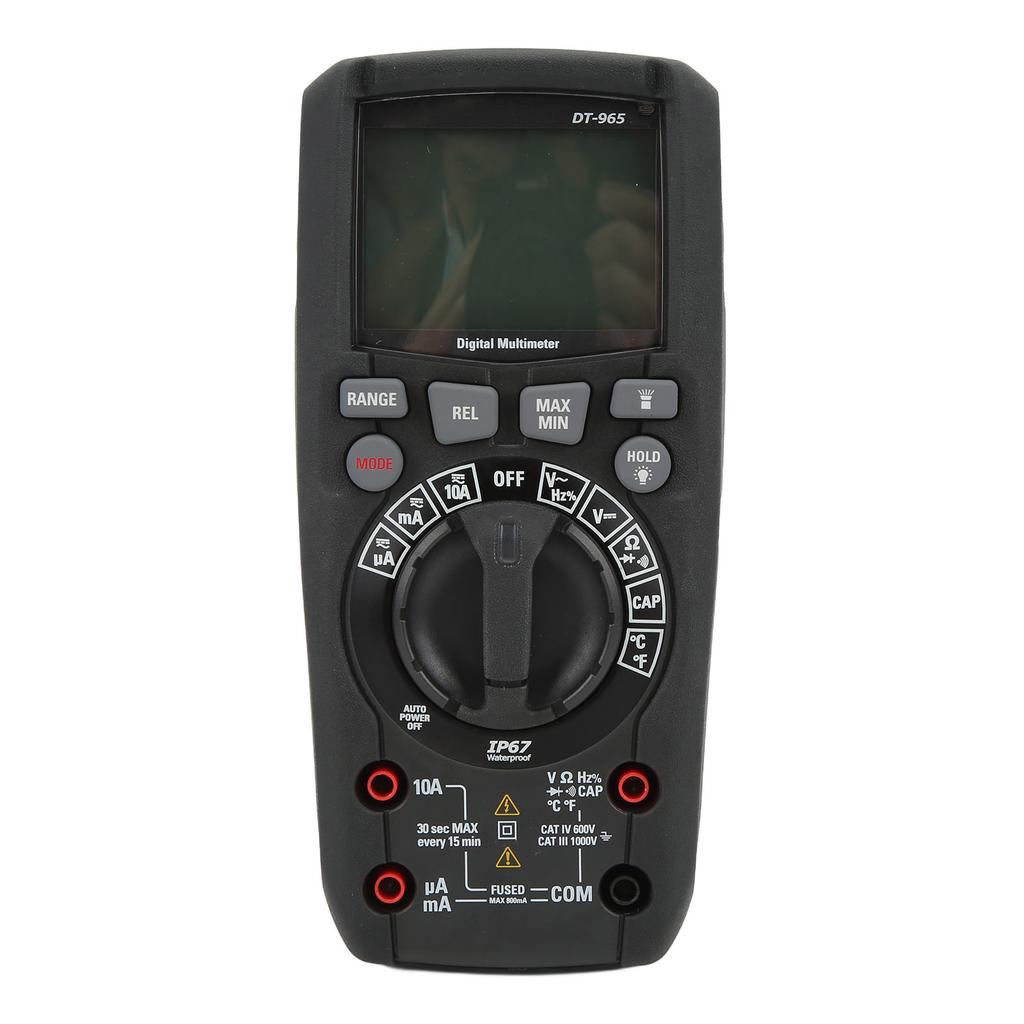 DT‑965 High Accuracy Multimeter Multifunctional True RMS Digital Meter for Industry Outdoor