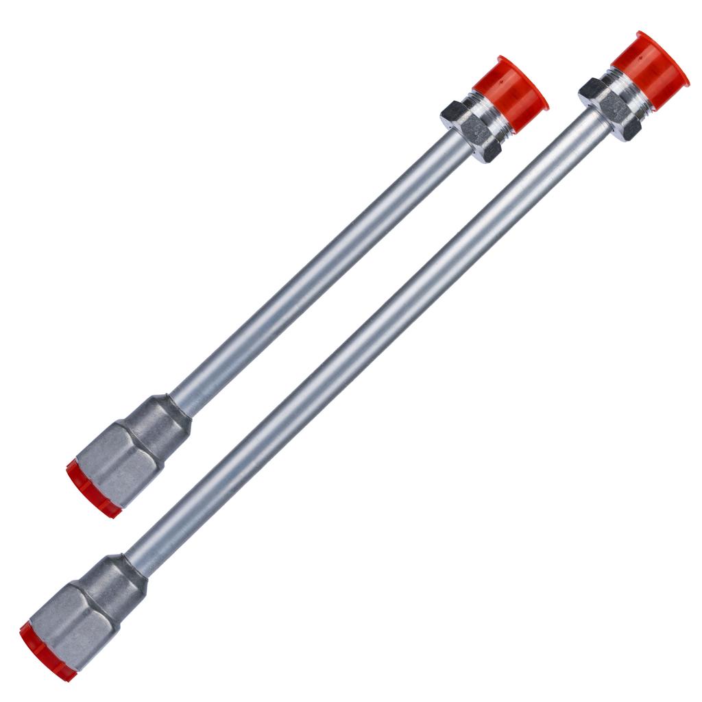 Rosfix Zestaw Lanc Do Pistoletu Malarskiego 30cm I 50cm – Precyzyjne Nanoszenie Farby | 10 Uszczelek 7/8"" | Wysoka Wytrzymałość 290 Bar