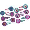 Anna And Elsa Hair Clip (Pack Of 12)