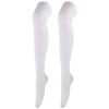 Women Over Knee Thigh High Socks Academic Style Solid Corlor Long Socks Over The Knee Stockings For Ladies Girls