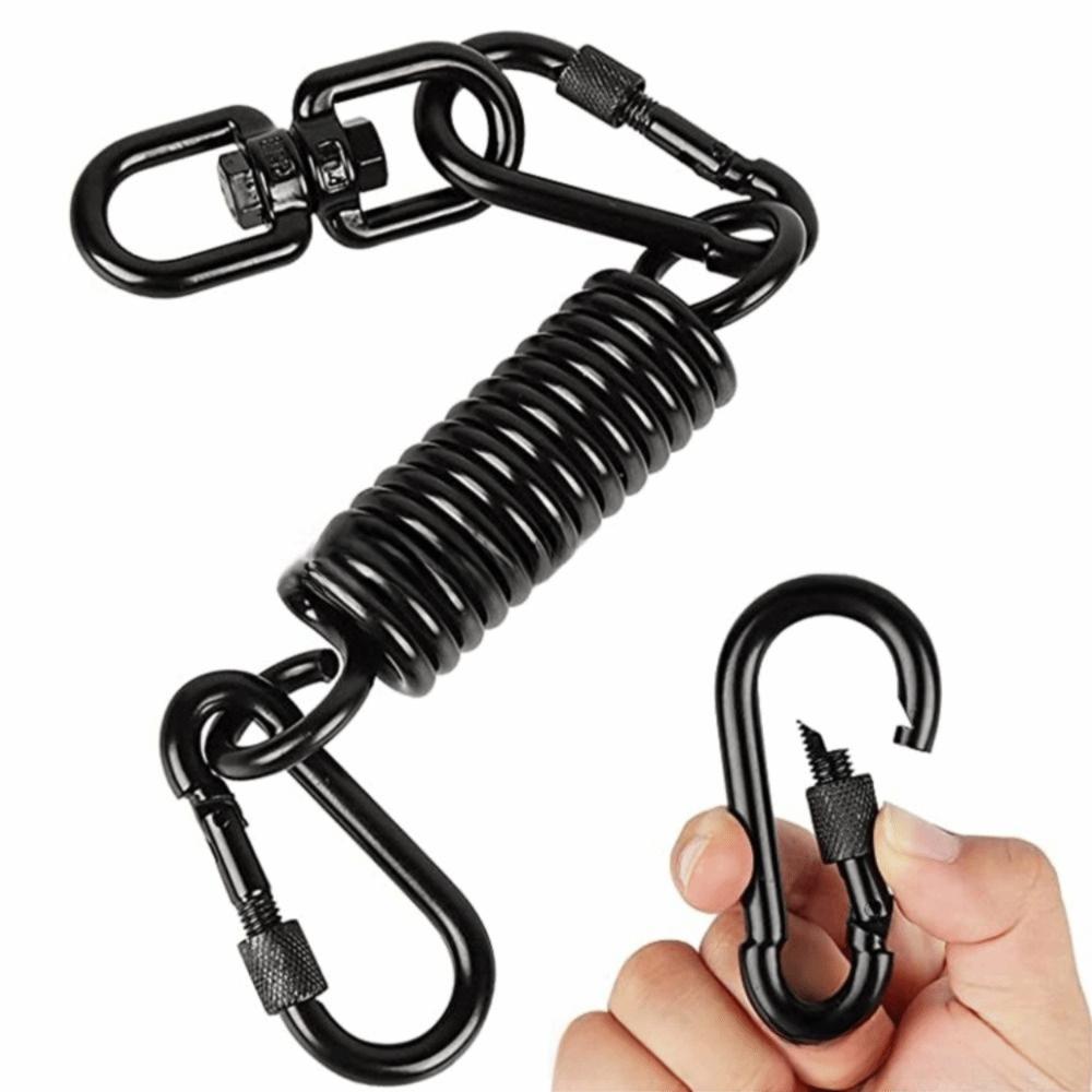 Large Load Capacity Chair Hanging Kit 360 Degree Rotation Hammock Mounting Spring Porch Swing