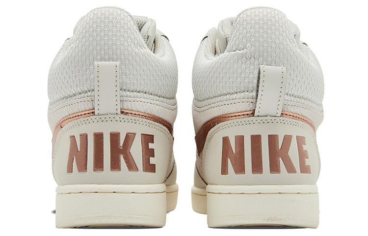 Nike Кроссовки Court Borough Mid Premium Light Bone Metallic Red Bronze Женские 844907-003