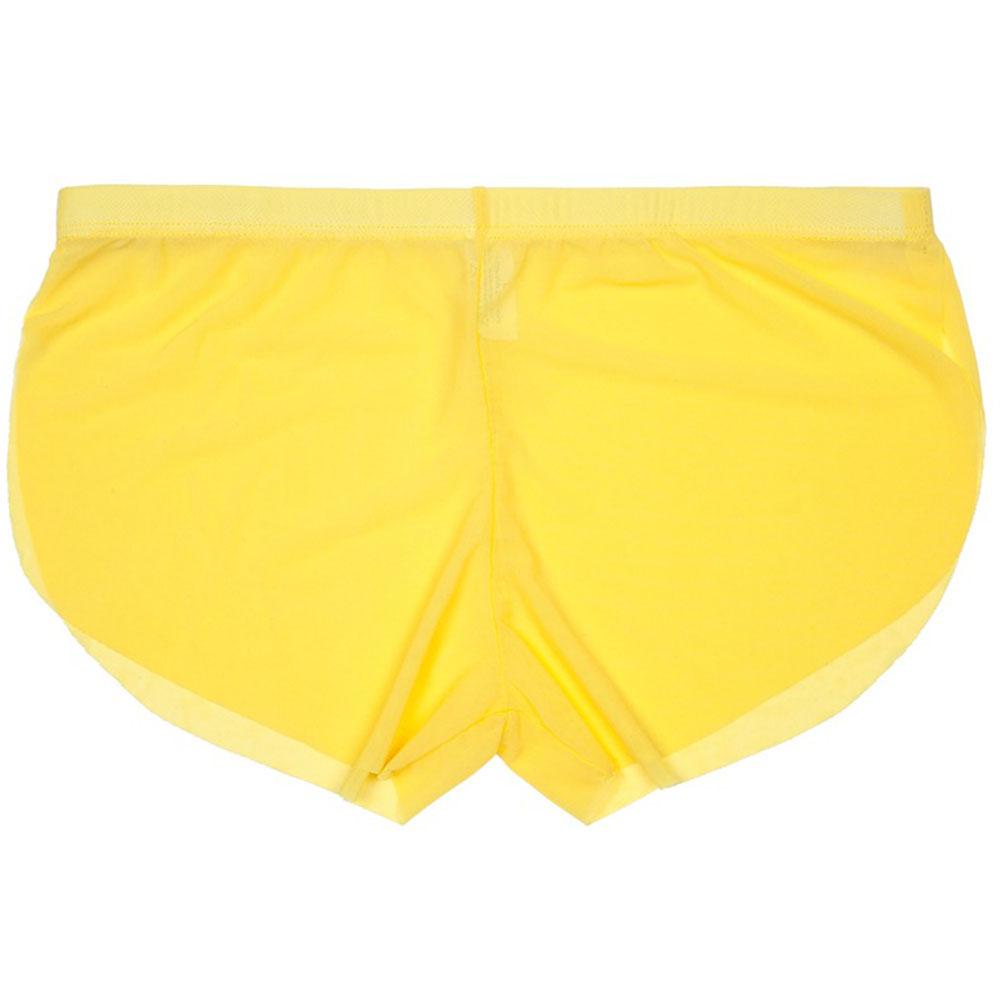 Ультратонкие мужские боксеры с разрезами на бедрах. Цвета в ассортименте