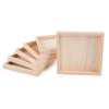 Versatile 1pcs Wooden Pallet - Display and Creation Tools for Crafts, DIY Painting & Art Projects
