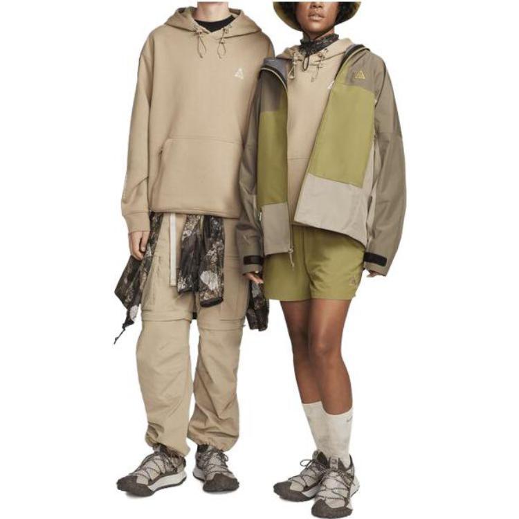 Nike Sweatshirts Unisex Khaki Hooded Moderate Other DZ3392-247