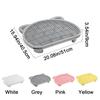Anti-splash Cat Litter Ramp Anti Slip Cat Litter Box Mats Practical Litter Filter Mat  Bedroom
