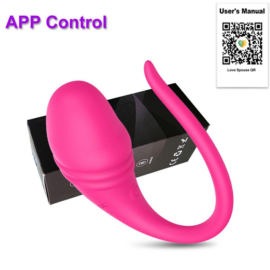 Беспроводной Bluetooth-вибратор для точки G, фаллоимитатор для женщин, приложение, интернет-пульт дистанционного управления, носимые вибрирующие яйца, массаж клитора, секс-игрушки для взрослых