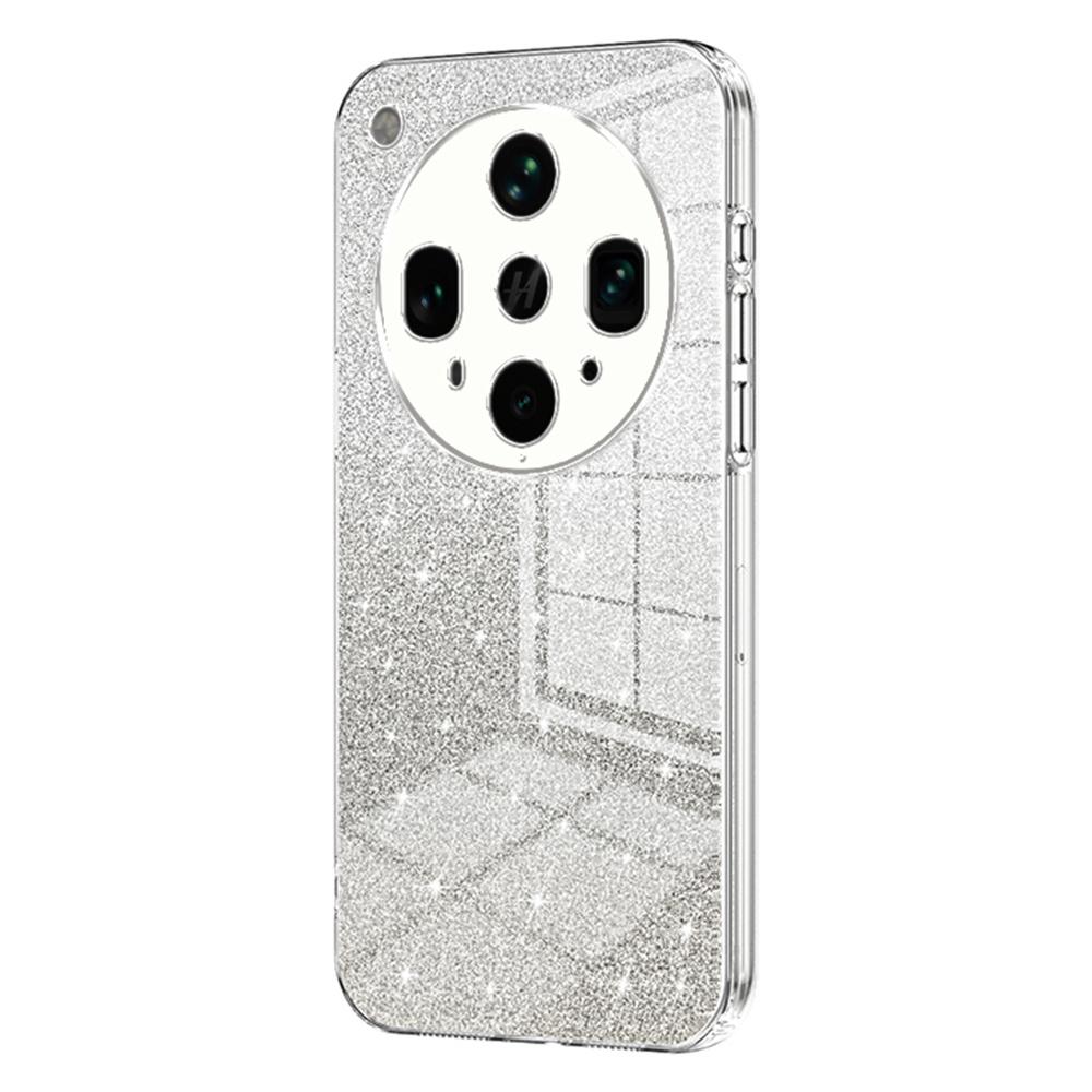 For Oppo Find X8 Ultra 5G Case Electroplating Gradient Glitter TPU Phone Cover