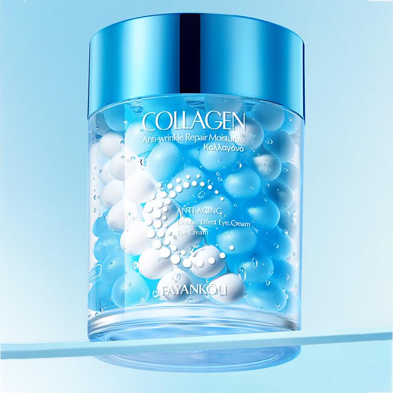 Крем для кожи вокруг глаз с коллагеном против морщин, увлажняющий, отбеливающий и устраняющий темные круги, уход за кожей вокруг глаз, сыворотка для кожи вокруг глаз, эссенция