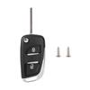 Корпус ключа-пульта на 2 кнопки CE0536 подходит для Citroen C2 C3 C4 C5 C6 C8 (Тип Б)