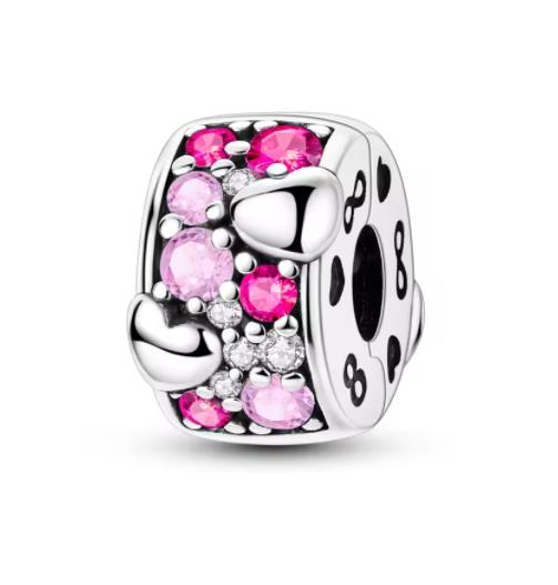 New Silve Red Heart Rudder Anchor Pendant Charm Bead Fit Original Diy Bracelet For Women Diy Fashion Jewelry Making