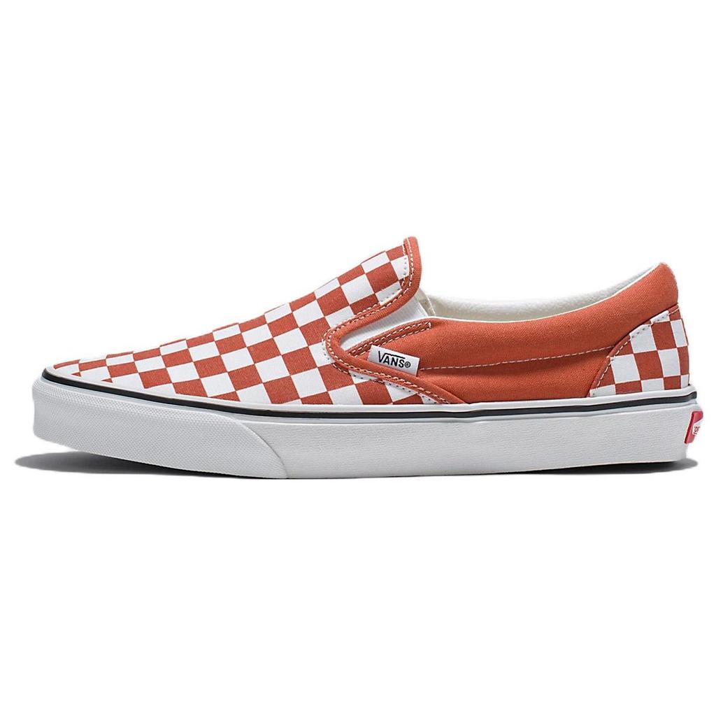 Кеды-слипоны Classic Vans 'Шахматка - Обожженная охра' VN0A7Q5DGWP