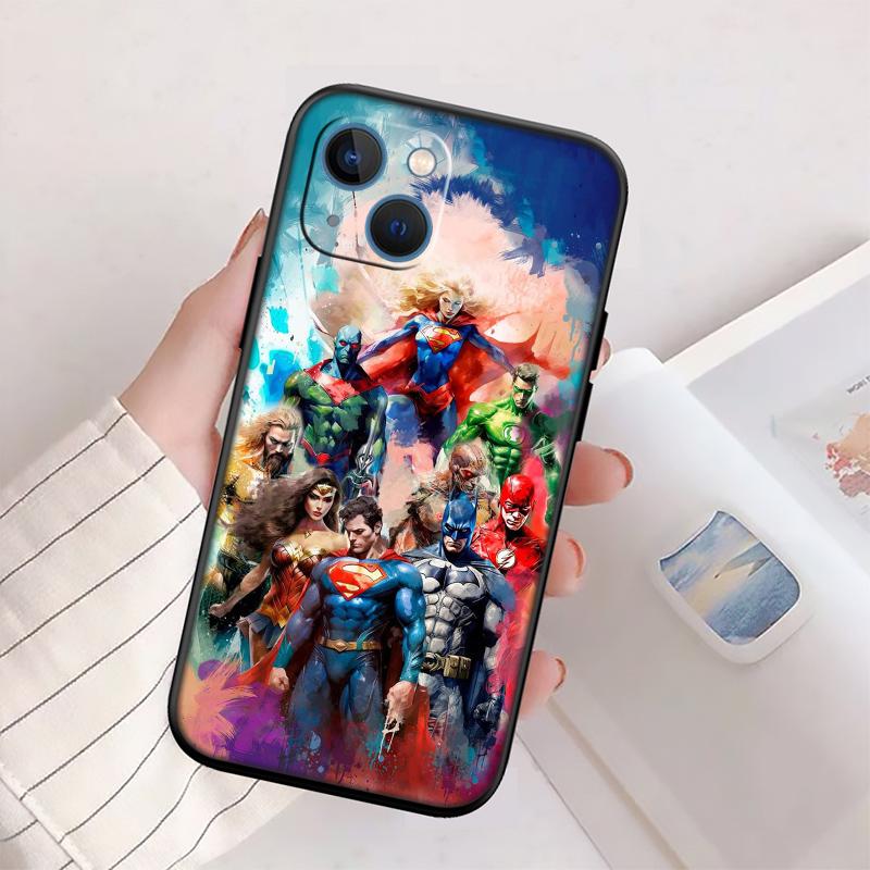Justice league Case for Motorola Edge 60 60s 70 G86 G56 G54 E14 G04S G45 G54 G64 S30 S50 X30 X40 X50 Pro Power