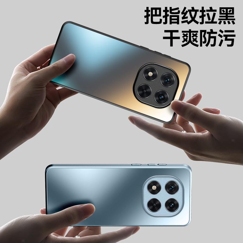 Применимо к чехлу для мобильного телефона Xiaomi Redmi note14Pro AG матовый note13Pro всесторонний 12 защита от отпечатков пальцев защитный чехол