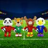 2026 World Cup Mascot Plush Toy Doll Soft Stuffed Animal Collectible Fan Gift 4pcs