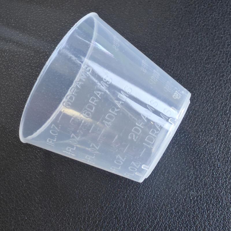 10 шт., аэрограф, поделки, искусство, ремесло, модель, инструмент для хобби, 1 унция/30 мл, градуированные пластиковые чашки для смешивания, универсальный мерный поддон для краски