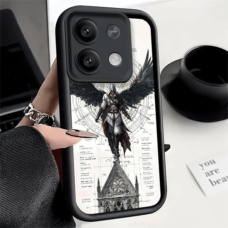 Чехол для телефона Xiaomi Redmi Note 15 14 13 Pro Plus A-Assassins Game Creed Shell 12S 11 11S 11T 5G 14S Мягкий силикон Funda