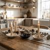 Ceramic Ceramic Candlestick Multifunctional Decorative Candlestick Holder  Atmosphere Decoration