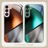 Загадочный цвет и свет Для Samsung S26 S22 S8 9 10 S20 Ultra S21 Pro S22 Plus S23 FE S24Ultra S25 Edge S24+ Стеклянный Чехол для Телефона