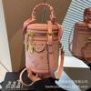 Niche Design Bag Women's Spring Summer 2025 New Fashion Shoulder Messenger Bag Unique Portable Mini Bucket Bag