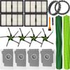 EATBALE Accessories Kit Compatible with Roomba S9 Plus Robot Vacuum Cleaner Consumables 1 Set Rubber 4 Set Side 4 Set 4 Set Dust 2 Set Wheel (9150)