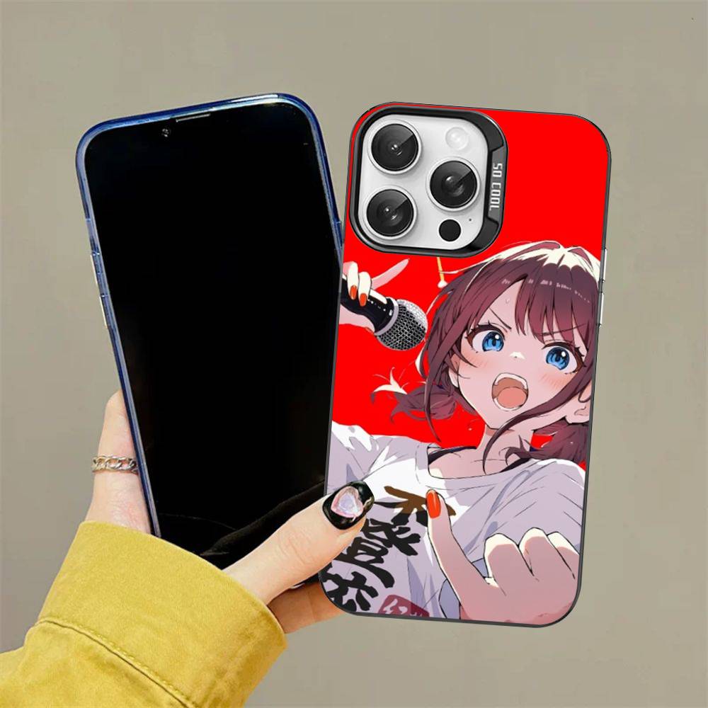Чехол для телефона Music Anime Girls Band Cry для IPhone 17 Air 16 15 14 13 12 11 Pro Max Цветной Жесткий Чехол