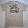 U.S. Fishing Company Mens US Fighing Co. Trophy Trout Beige Shirt New