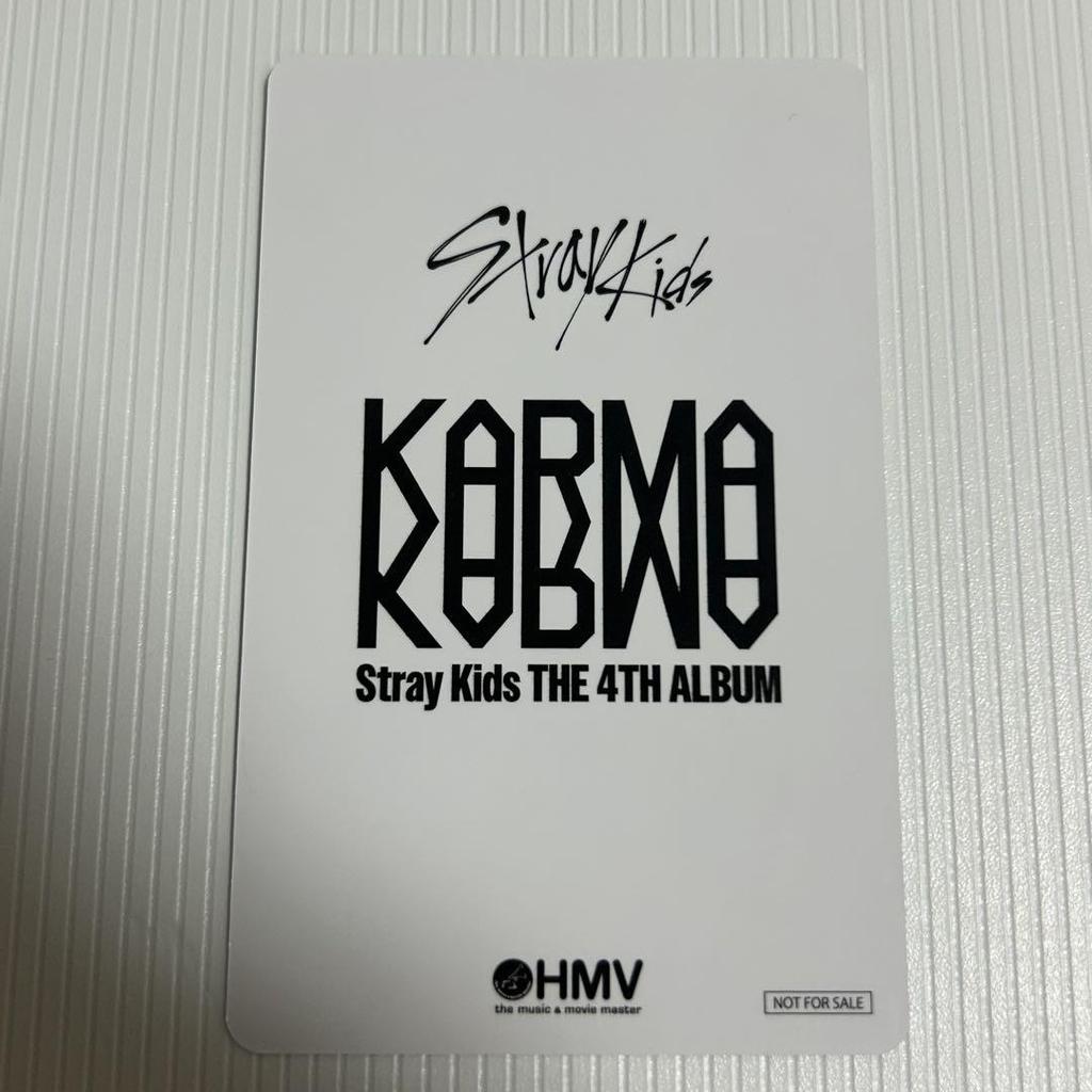 [Б/У] stray kids KARMA HMV Rakidro Торговая карта Полный набор из 9 штук