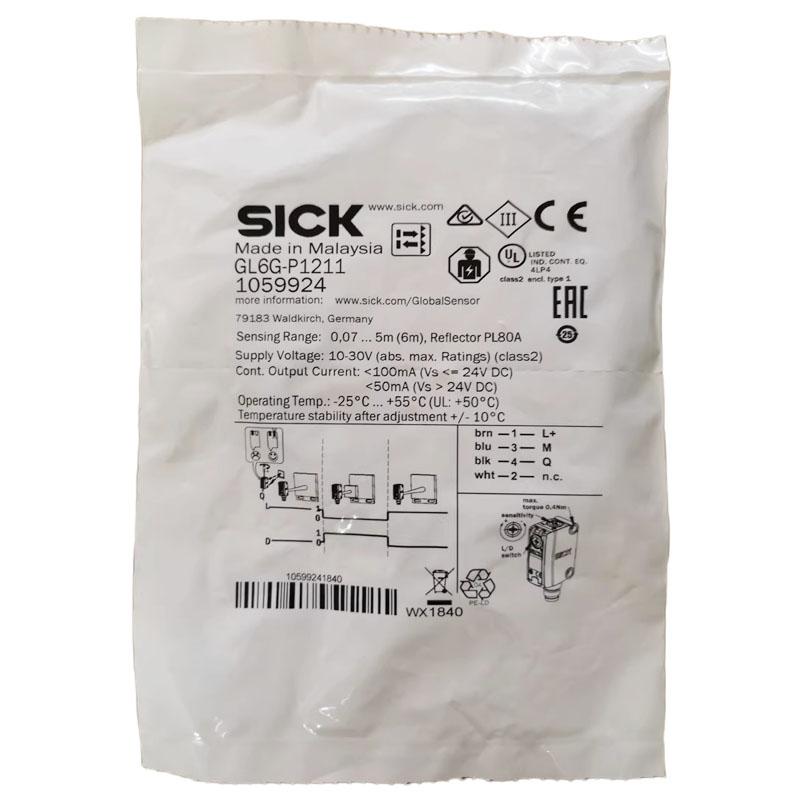 GL6G-P1211 Brand new original SICK Photoelectric switch sensor, large quantity in stock, welcome to consult