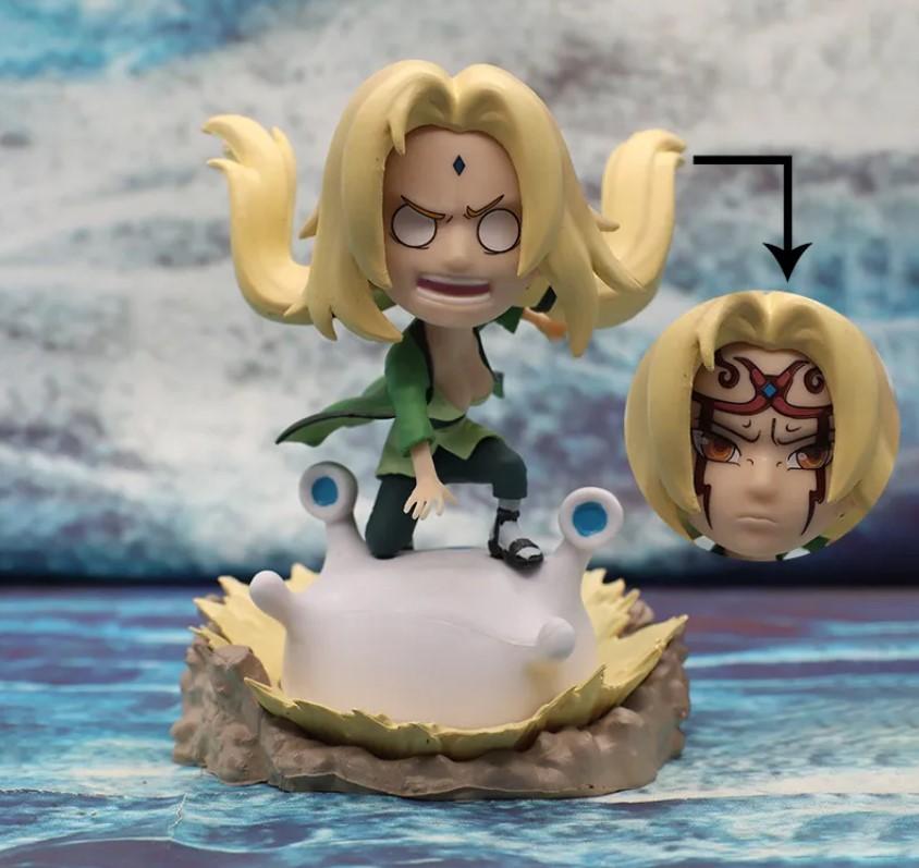 Наруто Naruto Цунаде Tsunade аниме фигурка игрушки для детей 10 см