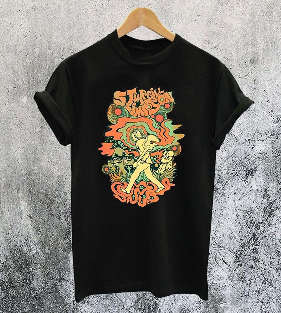 Sturgill Simpson Short Sleeve Cotton Black Men S-234XL T-shirt E184 Unisex T-Shirt
