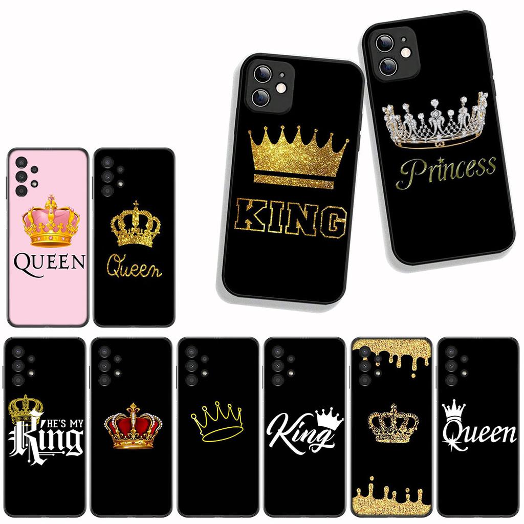 for Apple iPhone 17 16 15 11 Pro XS Max XR 6 7 8 Plus + SE 2020 5 16E Phone Cover Case Queen King Princess