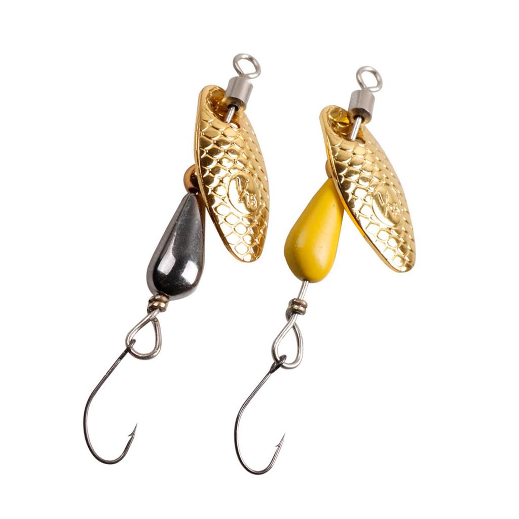 5 шт. Ловля форели, блесны, приманки, металлические твердые приманки с тройным крючком, блестки, приманки, воблеры, простые в использовании