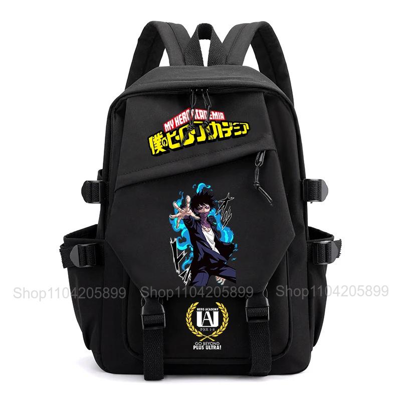 Рюкзак Моя геройская академия Аниме Mochila Студент Подросток Школьная сумка Мальчики Девочки Подарок Повседневный Легкий Ежедневные путешествия Рюкзак