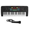 37Key Electric Piano Keyboard Kids Digital Instrument Toy with Microphone Battery Powered