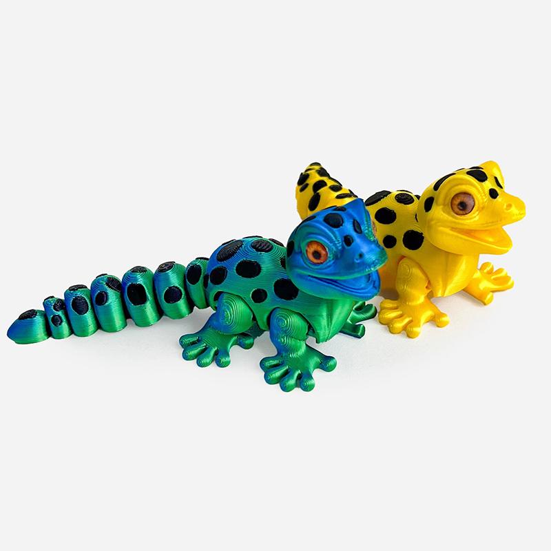 Многосуставные Подвижные 3D-печатные Животные Мини Милые Сенсорные Игрушки Забавные Домашние Аксессуары Подарок для Детей