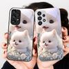Милый питомец Милый щенок Собака Для Samsung Galaxy S24 Plus S20 21 FE S23 Ultra S8 9 A70 72 73 50 51 52 53 Закаленное стекло Чехол для телефона