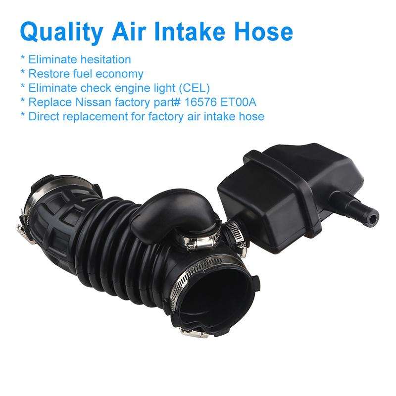 Intake Hose For Nissan Sentra 2007-2012 2.0L Nissan Sentra For 16576-ET00A 696-003 Air Intake Boot Duct Replaces