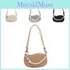 Small Trendy Korean Style Bag Women's Bag 2024 Spring Matching Pearl Chain Underarm Bag Fashionable Shoulder Bag