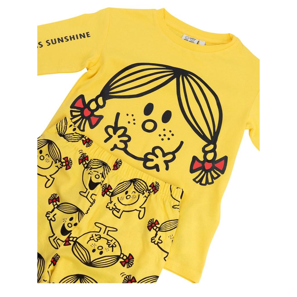 Mr Men & Little Miss Girls Long-Sleeved Long Pyjama Set