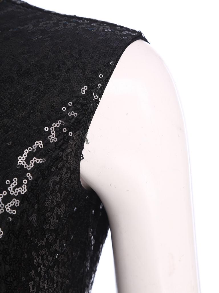 Женский комбинезон для танца ча-ча с открытой спиной, шортиками, блестящими пайетками, металлическим блеском, костюм для бальных танцев