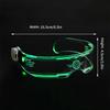 Colorful Luminous Glasses for Music Bar KTV Christmas Valentine's Day Party Decoration LED Goggles Festival Performance Props