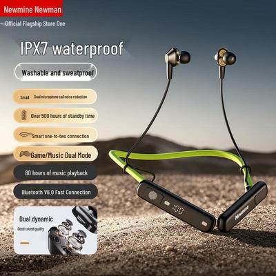 Наушники-вкладыши с шейным ободом Newman C66 Bluetooth для спорта