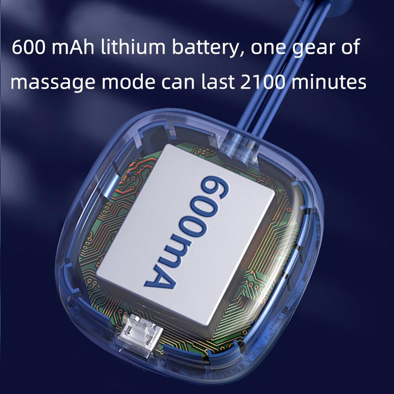 Neck Massage Pendant Portable Hanging Neck Massager with EMS Dual Pulse Device Health Care