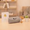 Creative Knife Shaped Plush Pencil Case Large Capacity Stationery Organizer for Office Workers School Students Use