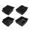 Under Seat- Storage Box Front/Rear Center Control Air Outlet Organizer Tray Car Interior Accessories