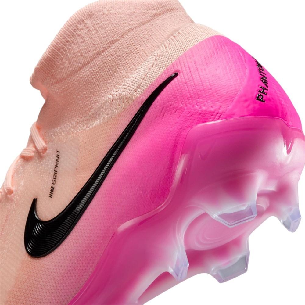Nike Phantom Luna 2 Elite FG soccer shoes Crimson Tint/Black-Pink Blast