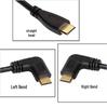 Мини 90° кабель HDMI - HDMI HD пружинный для DSLR камер к телевизору