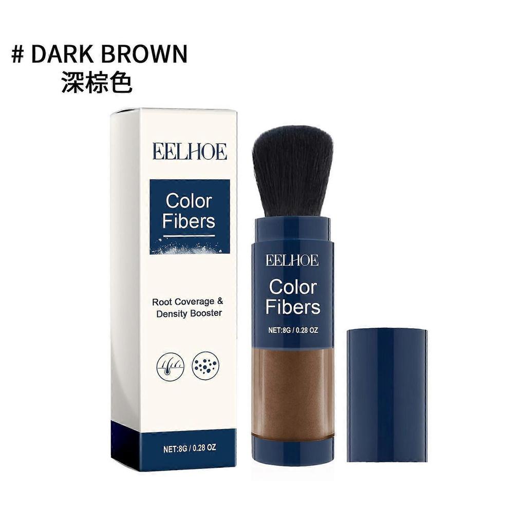Thick hair fiber powder hair fluffy color filling hairline refreshing oil control shadow powder light brown